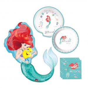 Zeemeermin feest pakket Ariel de kleine zeemeermin